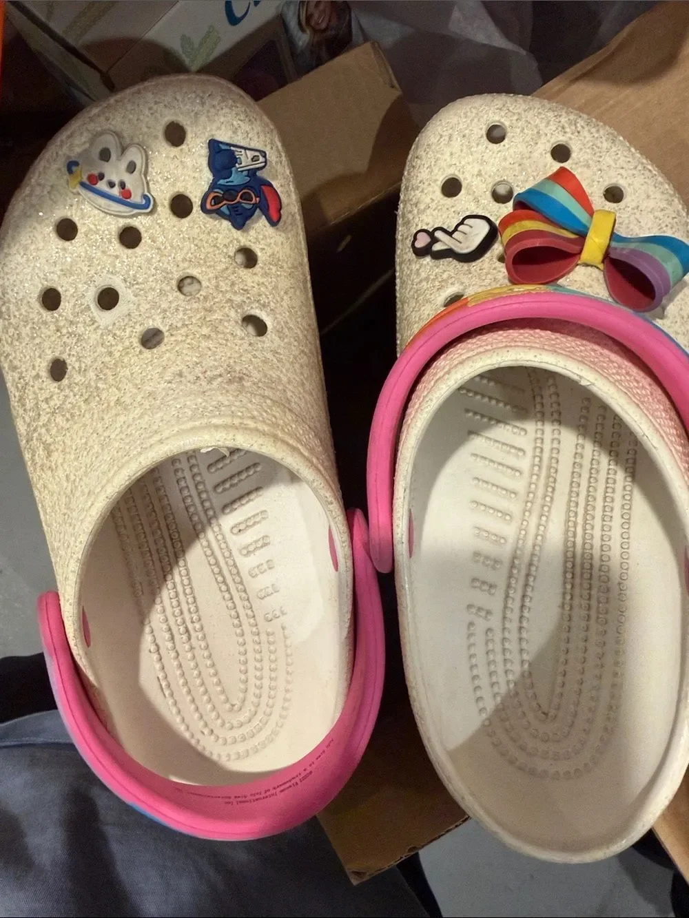 🎉Final Deal 🎉JoJo Siwa sparkly blow crocs
